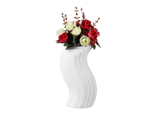 Vase: Art Deco Wavy
